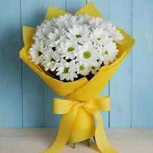 Букет цветов из:  Хризантемы #REPLACE_PRED# Новоромановском
