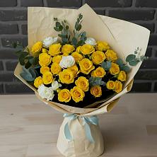 Букет цветов из:  Розы в Новоромановском