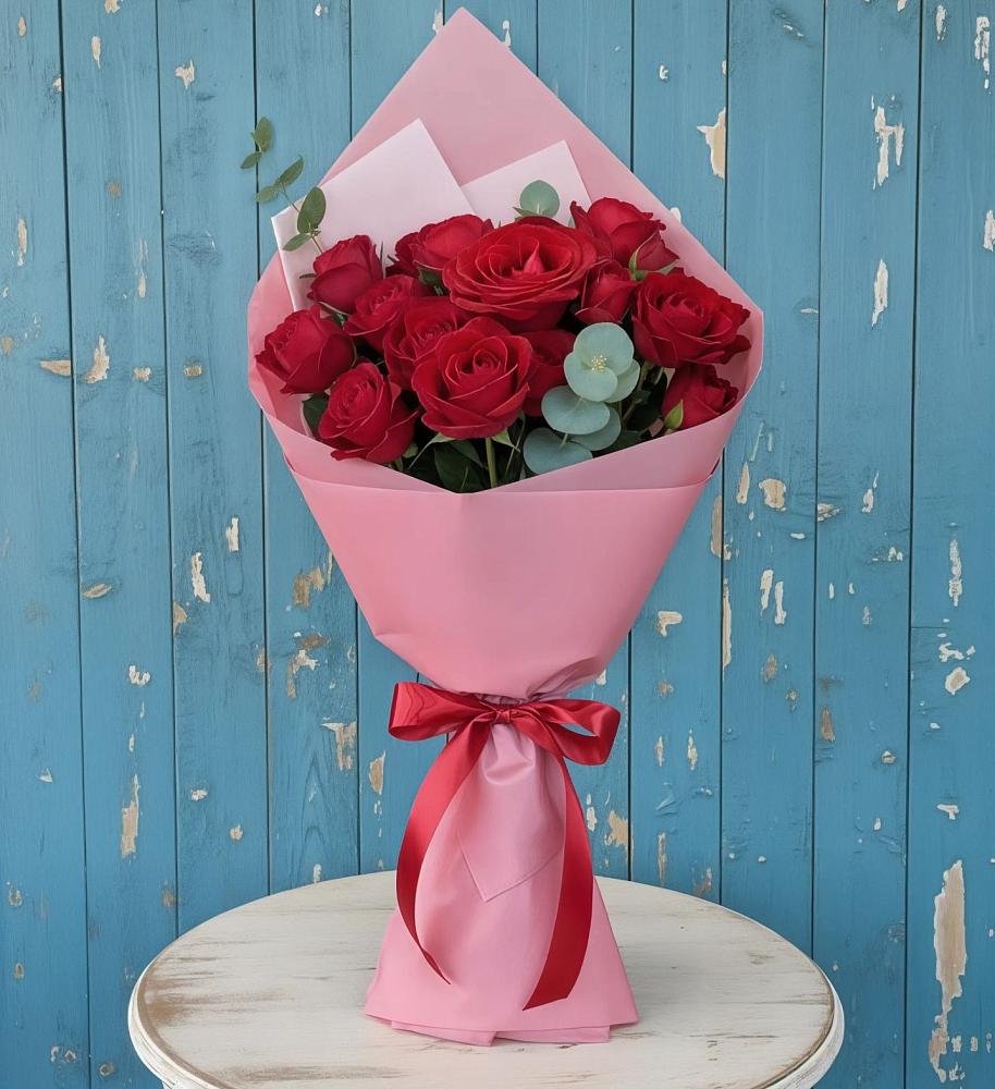 Букет цветов из: Розы в Новоромановском