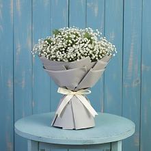 Букет цветов из:  Гипсофила в Новоромановском
