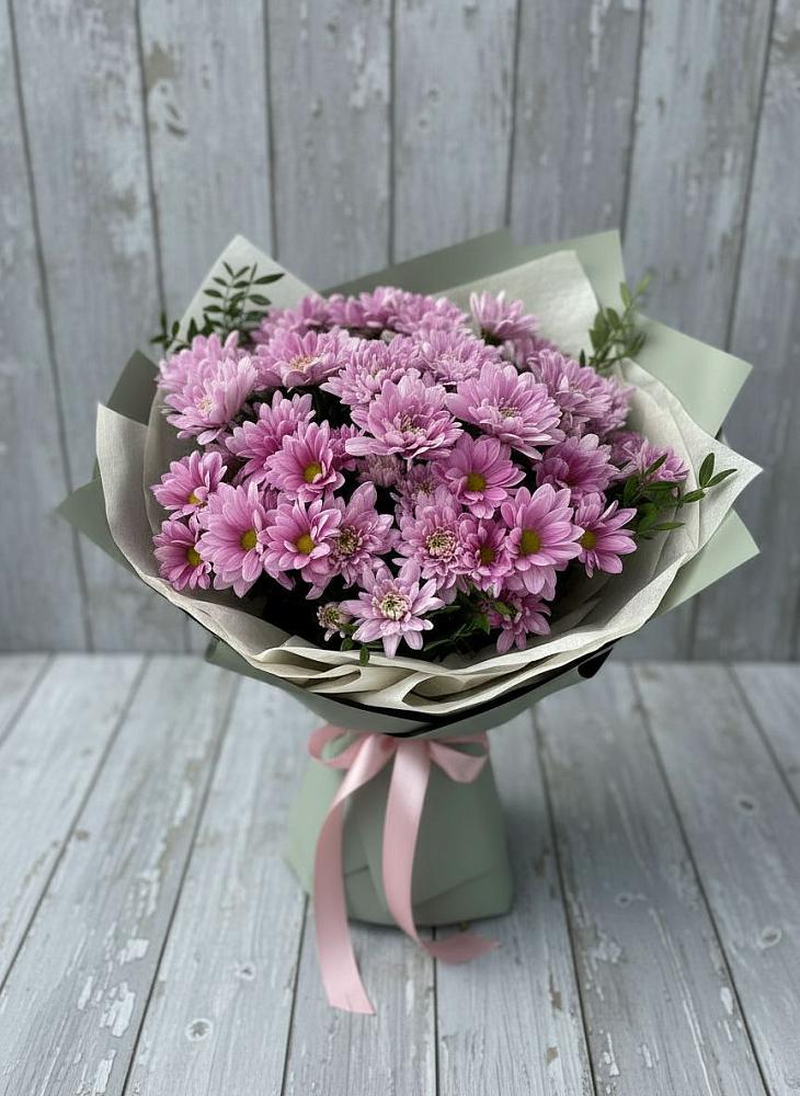 Букет цветов из: Хризантемы в Новоромановском