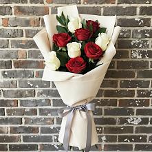 Букет цветов из:  Розы в Новоромановском