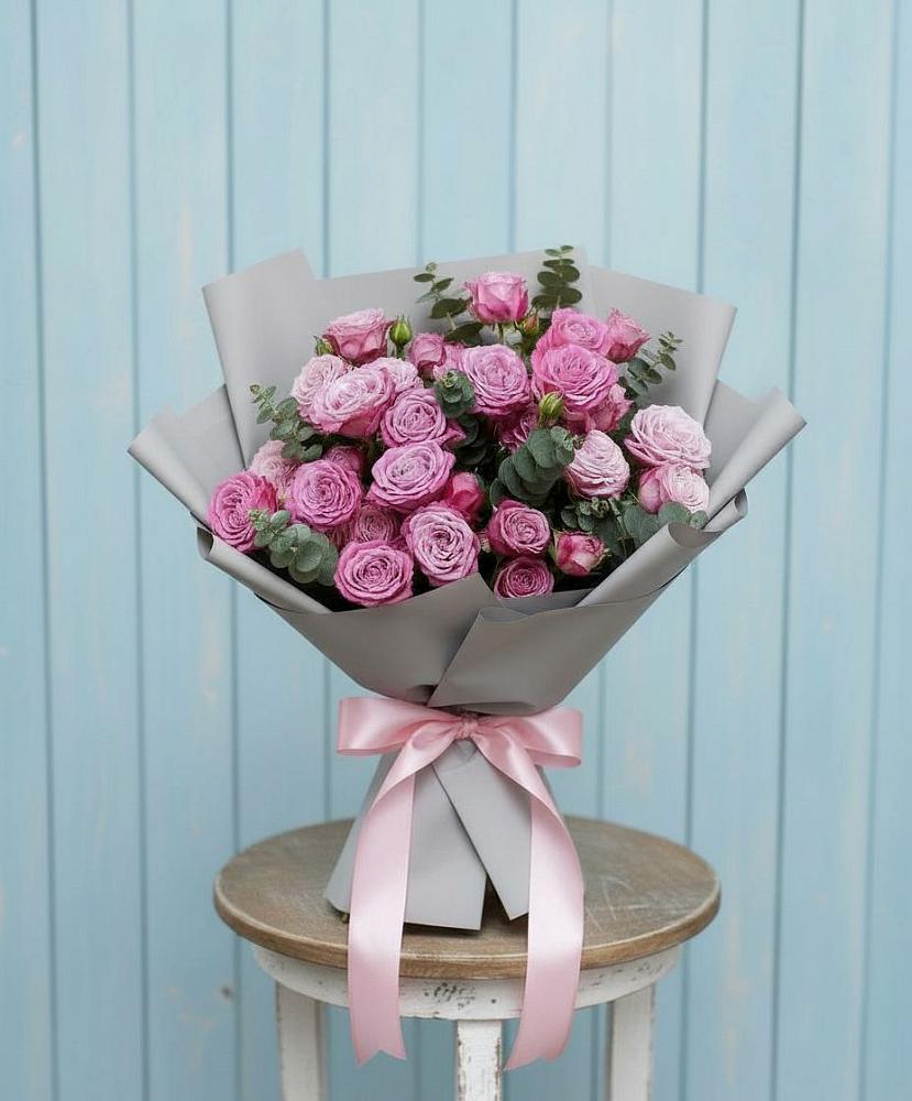 Букет цветов из: Розы в Новоромановском