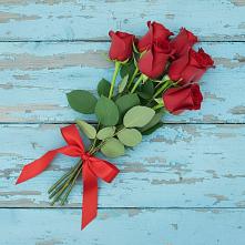 Букет Красные розы в Новоромановском