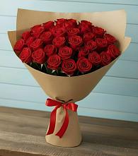 Букет Красные розы Милано в Новоромановском