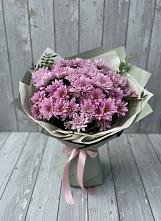 Букет цветов из:  Хризантемы в Новоромановском