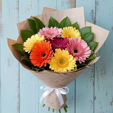 Букет цветов из:  Герберы в Новоромановском