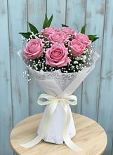 Букет цветов из:  Розы #REPLACE_PRED# Новоромановском