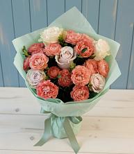 Букет цветов из:  Розы в Новоромановском