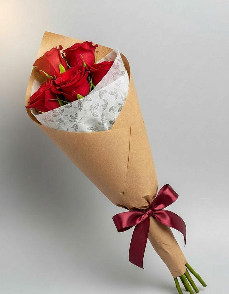 Букет цветов из: Розы в Новоромановском