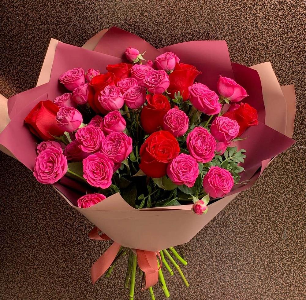 Букет В объятьях нежности в Новоромановском