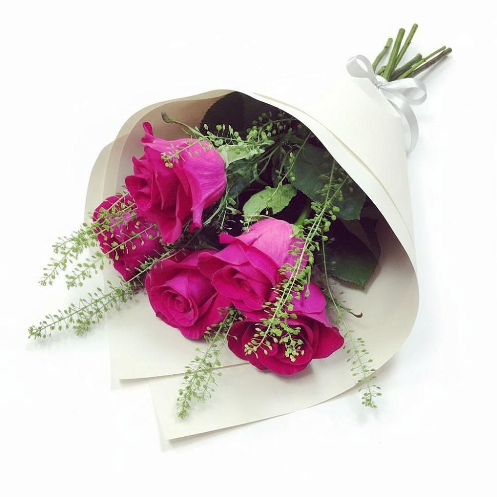 Букет цветов из: Розы в Новоромановском