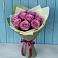 Букет Розы Фёрст Леди в Новоромановском