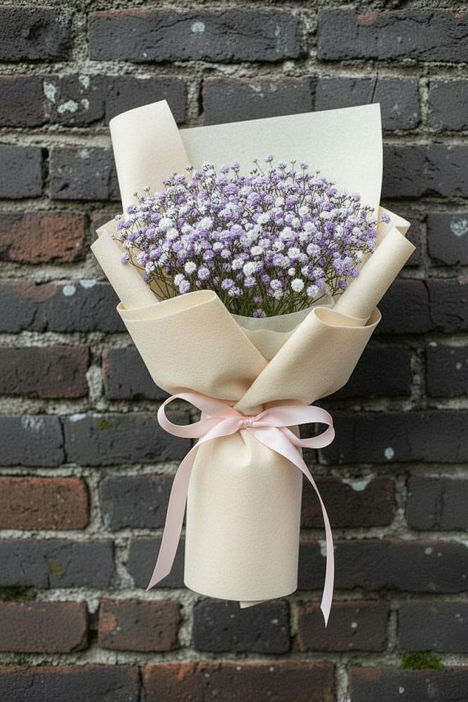 Букет цветов из: Гипсофила в Новоромановском