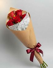 Букет цветов из:  Розы в Новоромановском