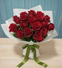 Букет Красные розы в Новоромановском
