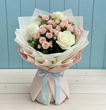 Букет цветов из:  Розы #REPLACE_PRED# Новоромановском