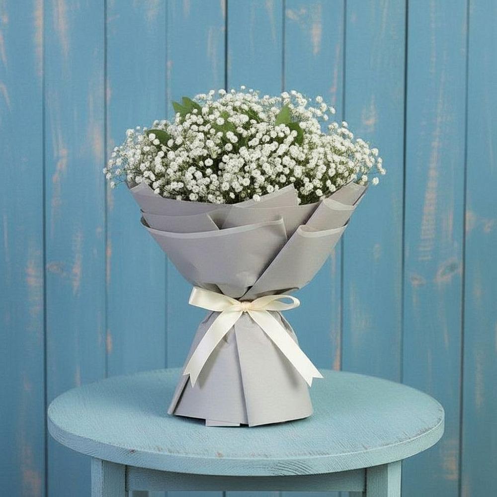 Букет цветов из: Гипсофила в Новоромановском