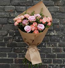 Букет цветов из:  Розы в Новоромановском