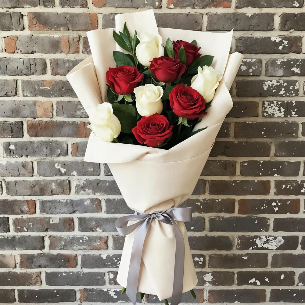 Букет цветов из: Розы в Новоромановском