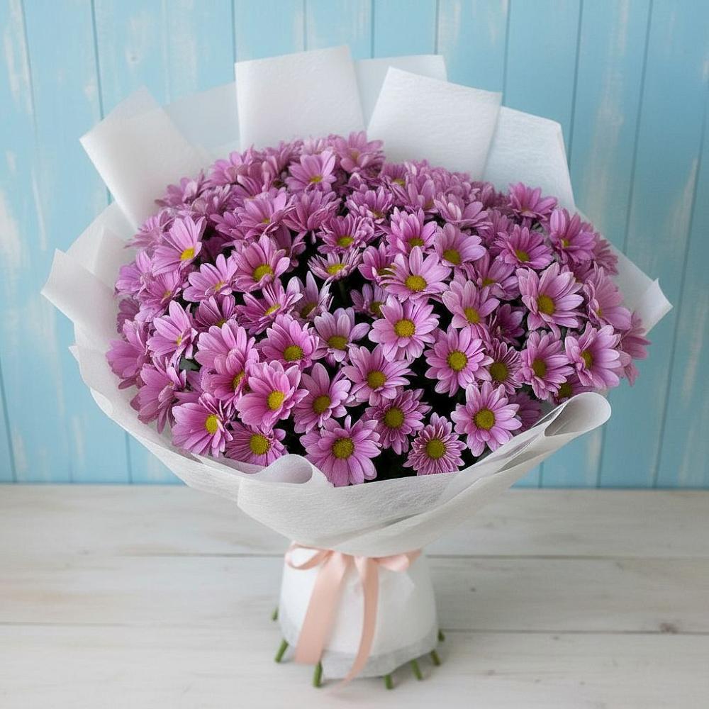 Букет цветов из: Хризантемы в Новоромановском