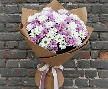 Букет цветов из:  Хризантемы в Новоромановском