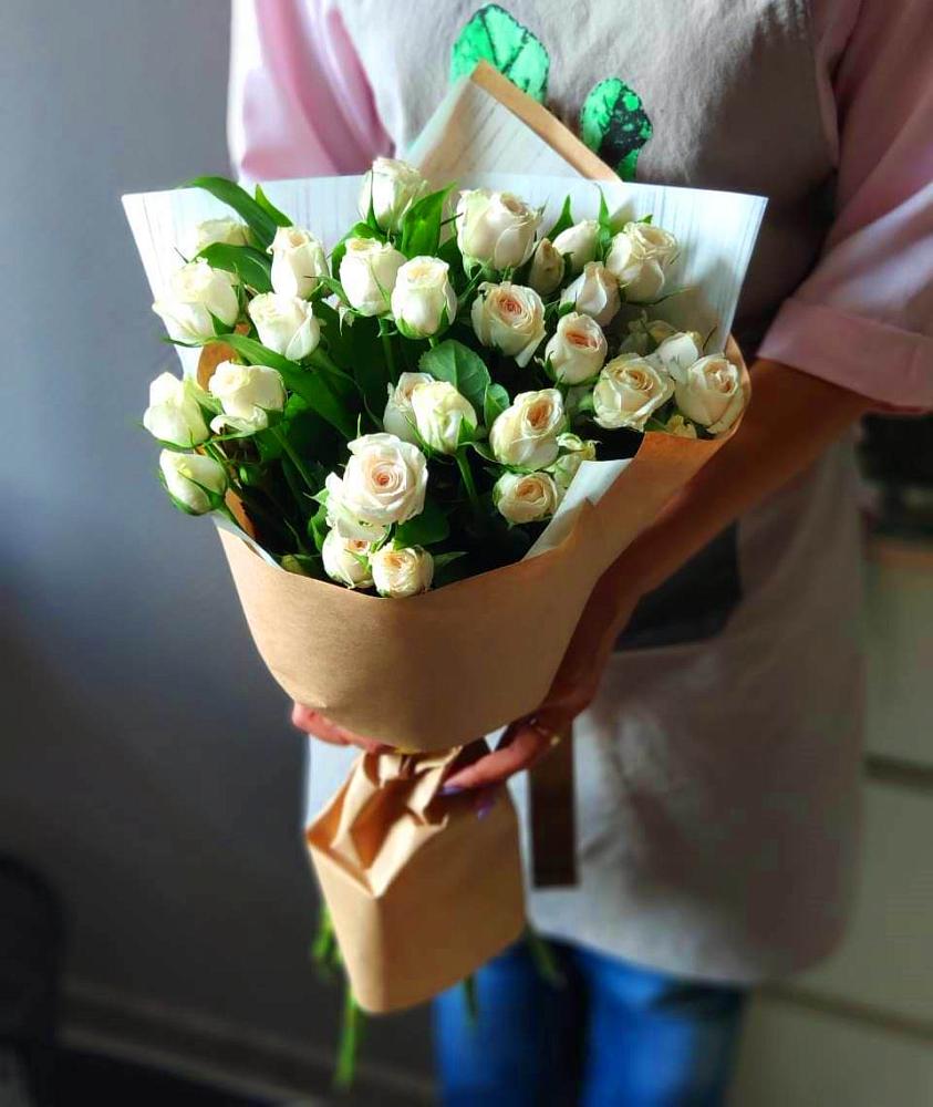 Букет цветов из: Розы в Новоромановском