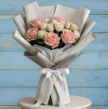 Букет цветов из:  Розы в Новоромановском