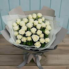 Букет Белоснежная нежность в Новоромановском