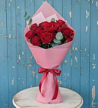 Букет цветов из:  Розы в Новоромановском