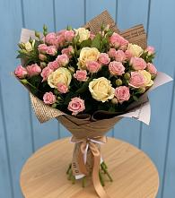 Букет цветов из:  Розы в Новоромановском
