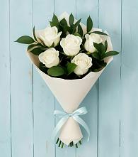 Букет цветов из:  Розы в Новоромановском