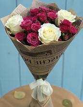 Букет цветов из:  Розы в Новоромановском