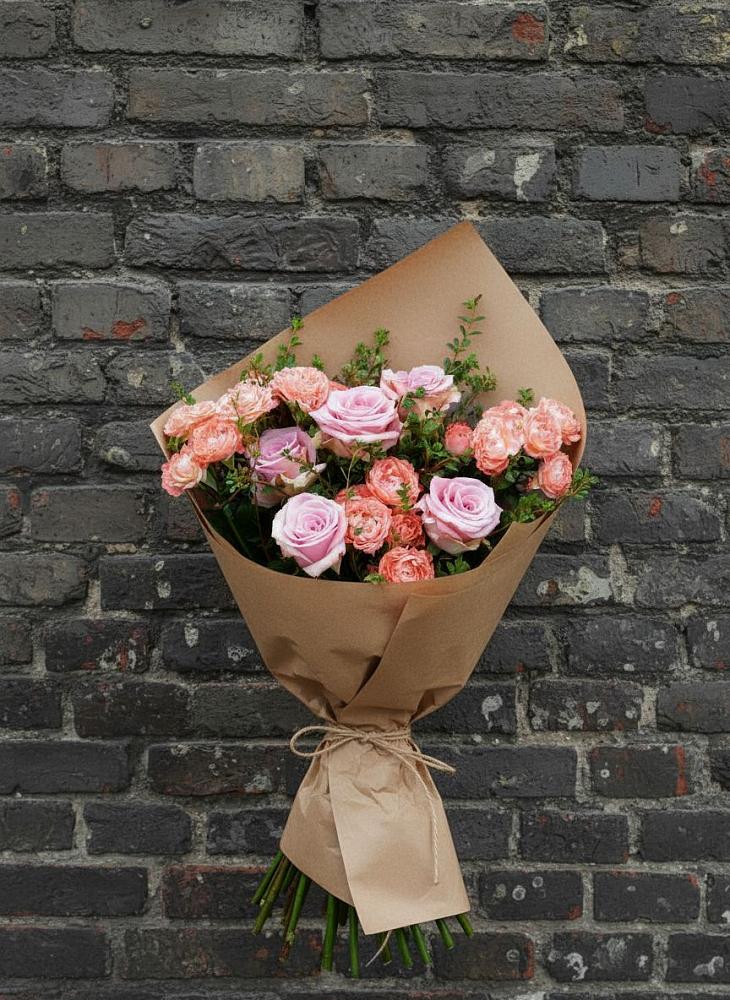 Букет цветов из: Розы в Новоромановском