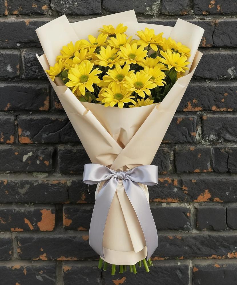 Букет цветов из: Хризантемы в Новоромановском