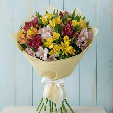 Букет цветов из:  Альстромерии в Новоромановском
