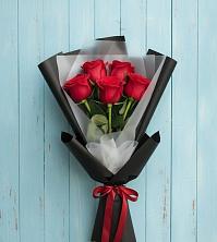 Букет цветов из:  Розы в Новоромановском