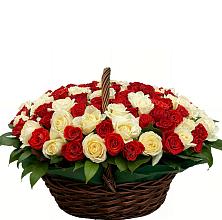 Премиум букет из: Розы #REPLACE_PRED# Новоромановском