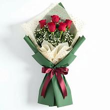 Букет цветов из:  Розы в Новоромановском