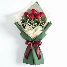Букет цветов из:  Розы в Новоромановском