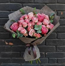 Букет цветов из:  Розы в Новоромановском